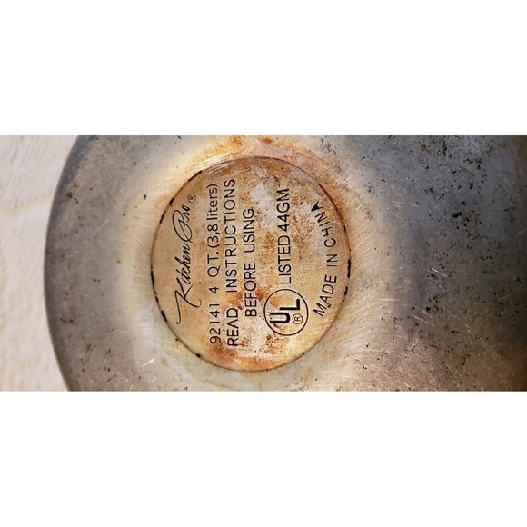 Vtg Kitchen Pro 4 Qt Pressure Cooker 92141 - Picture 8 of 16